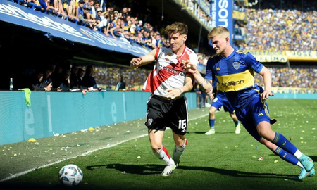 Boca y River se jugó con la presencia de un santafesino. Boca y River se jugó con la presencia de un santafesino.