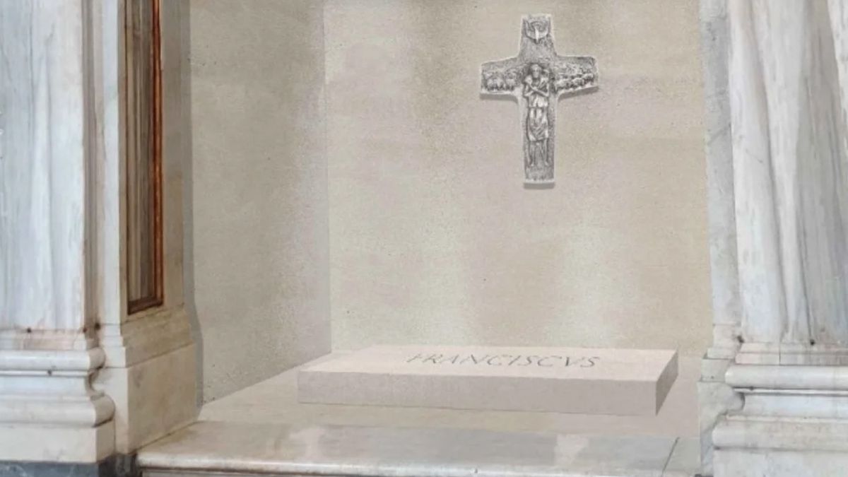 Los restos del papa Francisco descansan en la basílica Santa María la Mayor. Los restos del papa Francisco descansan en la basílica Santa María la Mayor.