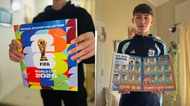 Dos hermanos de Felicia completaron el álbum del Mundial 2026 en menos de una semana