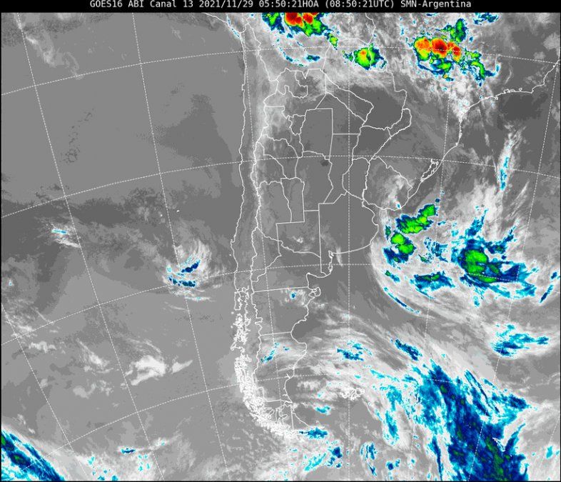 Imagen satelital.