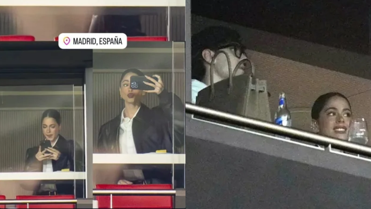 Tini Stoessel fue a ver al Atlético de Madrid de Rodrigo de Paul. Tini Stoessel fue a ver al Atlético de Madrid de Rodrigo de Paul.
