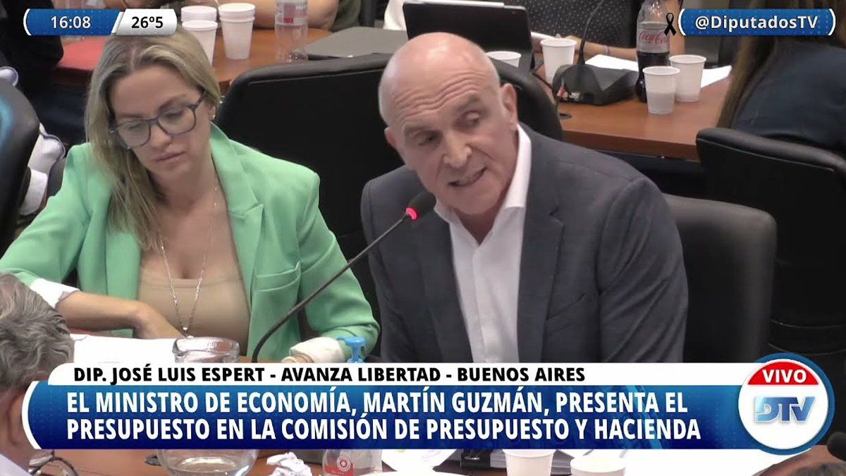 Jos&eacute; Luis Espert, de Avanza Libertad, debut&oacute; en la C&aacute;mara de Diputados con fuertes cr&iacute;ticas al proyecto presentado por Guzm&aacute;n.