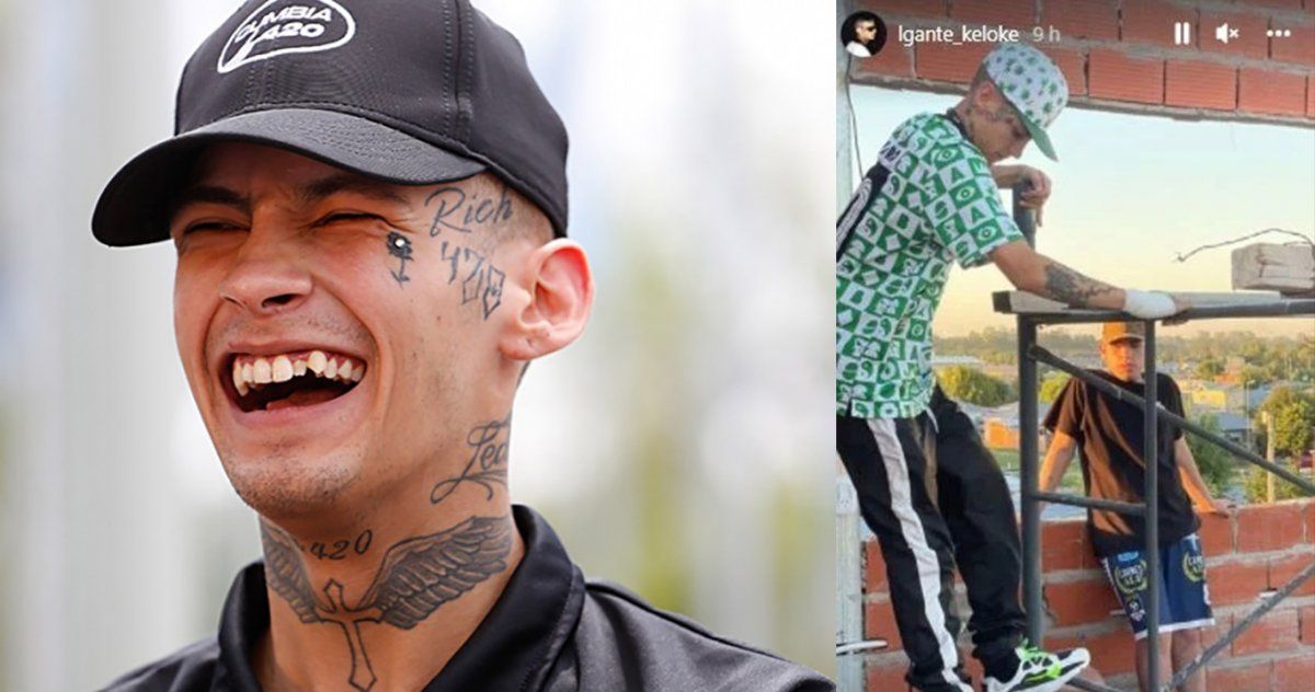 L-Gante y la mamá de su hija Jamaica