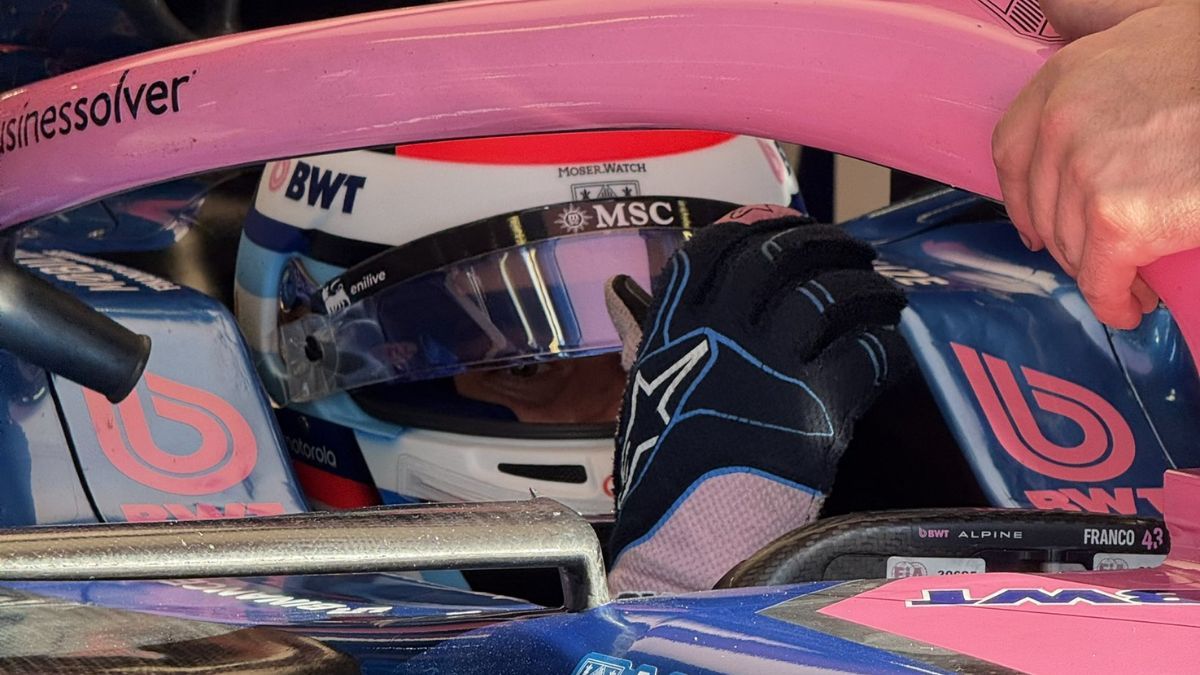 Colapinto&nbsp; terminó 14° en la práctica libre 3 del GP de Italia.