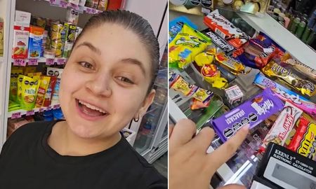 La vendedora mostró la gran diferencia entre los valores de cada producto. La vendedora mostró la gran diferencia entre los valores de cada producto.