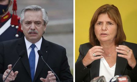 Fernández y Bullrich se verán las caras en la audiencia de mediación por las acusaciones sobre supuestos pedidos de retornos a Pfizer. Fernández y Bullrich se verán las caras en la audiencia de mediación por las acusaciones sobre supuestos pedidos de retornos a Pfizer.
