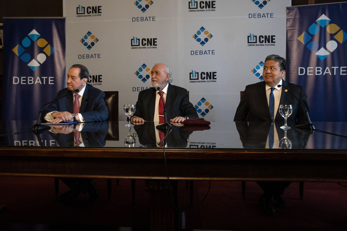 La Cámara Nacional Electoral dio detalles del debate presidencial 2023. La Cámara Nacional Electoral dio detalles del debate presidencial 2023.