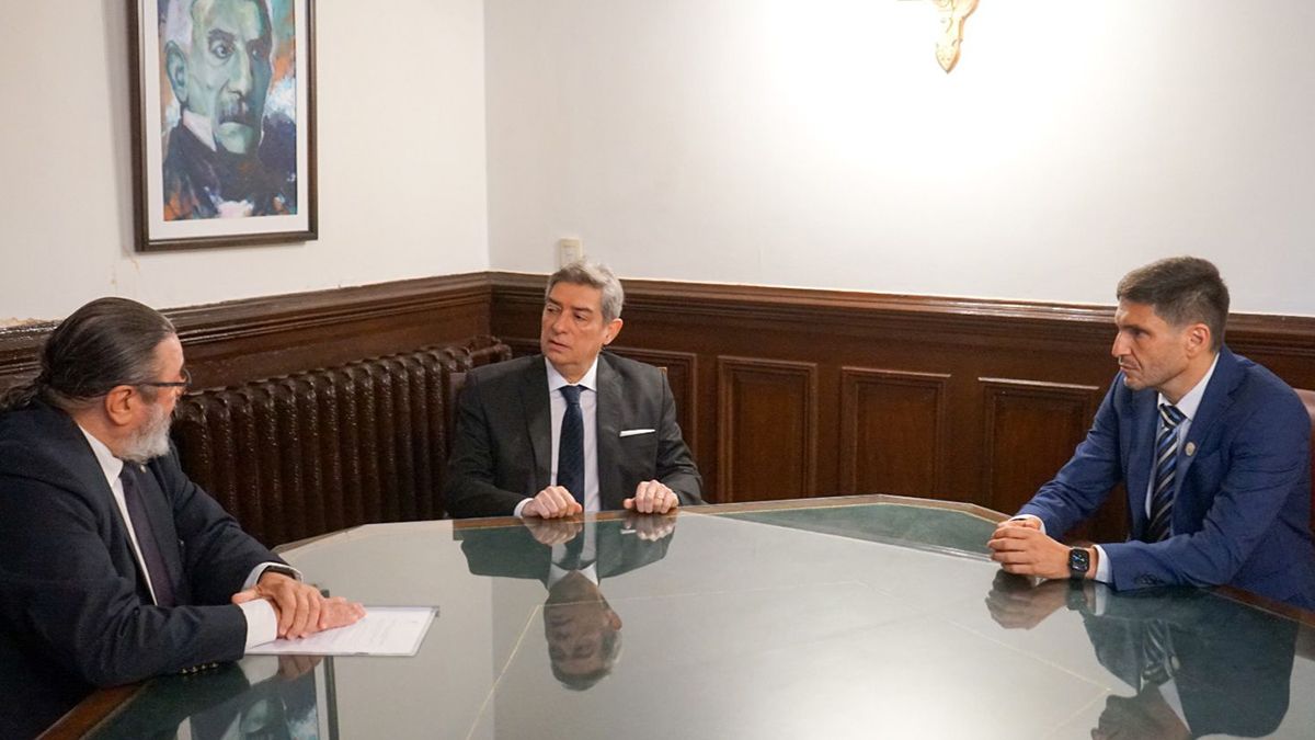 El mandatario santafesino y el magistrado charlaron sobre las acciones que vienen llevando adelante el gobierno provincial en el combate del delito.