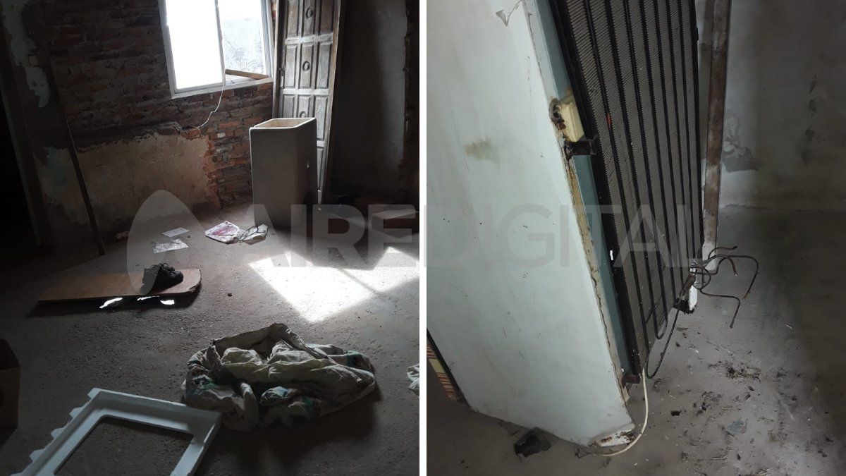 Este domingo fue el último rob, se llevaron hasta la puerta y rompieron las ventanas.