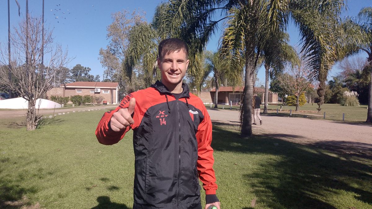 Facundo Castro fue presentado en Colón: Vengo a ascender