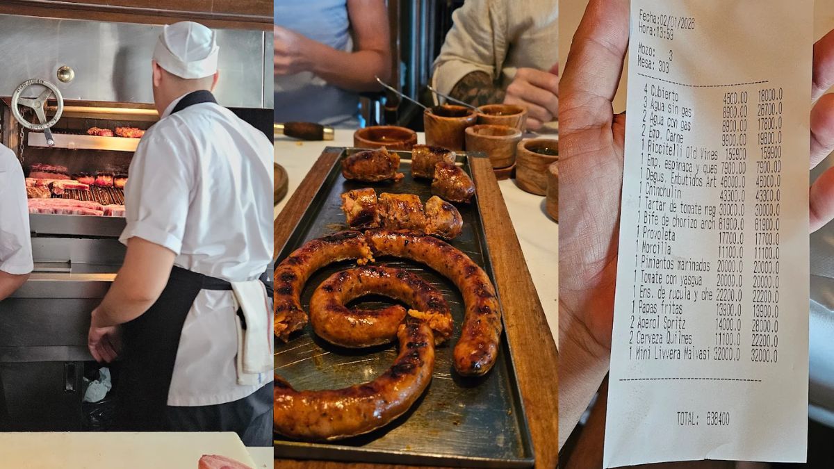 Qué pidieron en Don Julio.