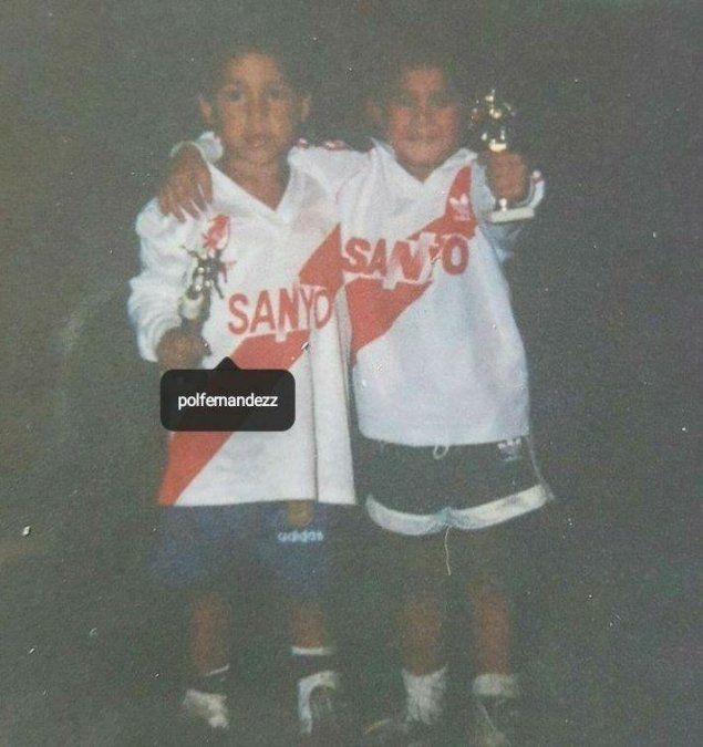 La imagen que posteó el hermano de Pol Fernández en su cuenta de Instagram.