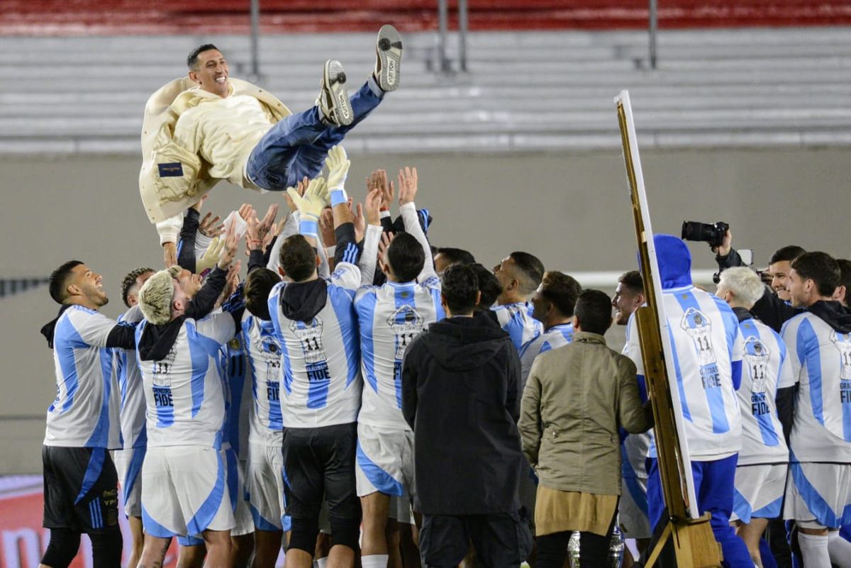 La despedida de Ángel Di María de la Selección Argentina. La despedida de Ángel Di María de la Selección Argentina.