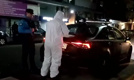 La Policía encontró el cuerpo en plena avenida Cabildo durante la madrugada. La Policía encontró el cuerpo en plena avenida Cabildo durante la madrugada.