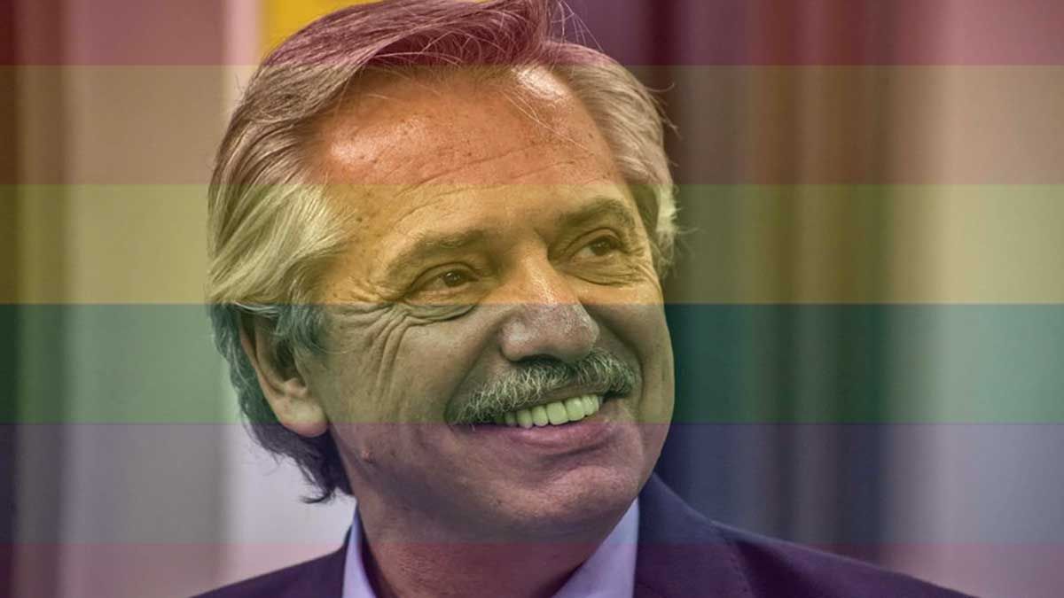Alberto Fern&aacute;ndez renov&oacute; su compromiso con la igualdad de derechos en Argentina