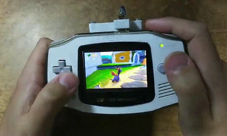 Cómo es la Game Boy Advance que corre juegos de PlayStation. Cómo es la Game Boy Advance que corre juegos de PlayStation.