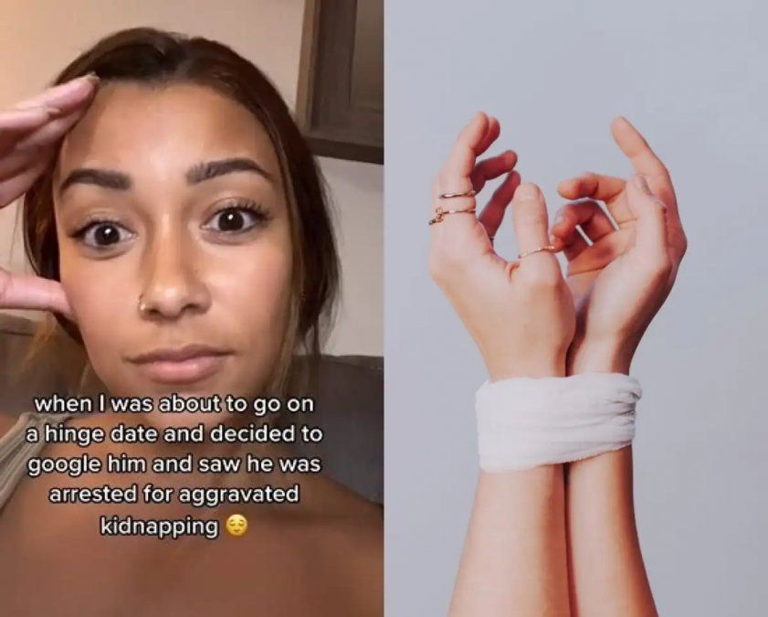 Conoció a un hombre en una app de citas