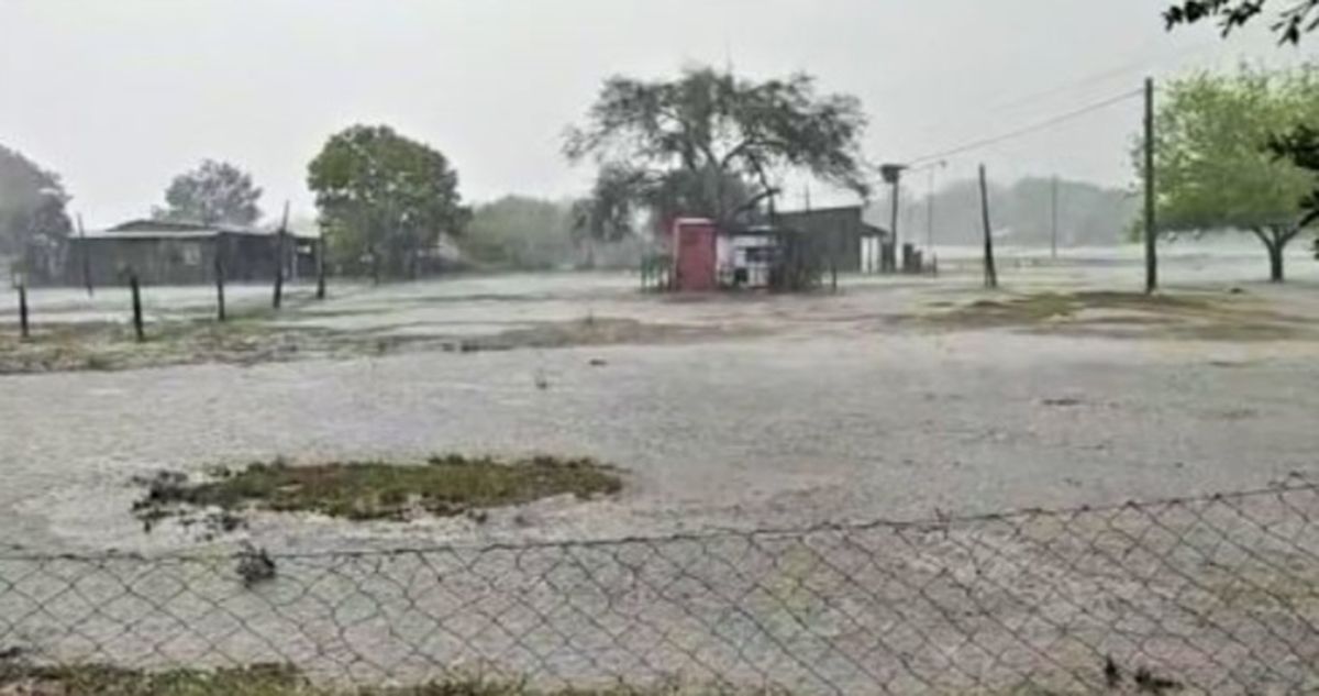 Hubo una fuerte tormenta en Toba, localidad de Vera, pero fue localizada.