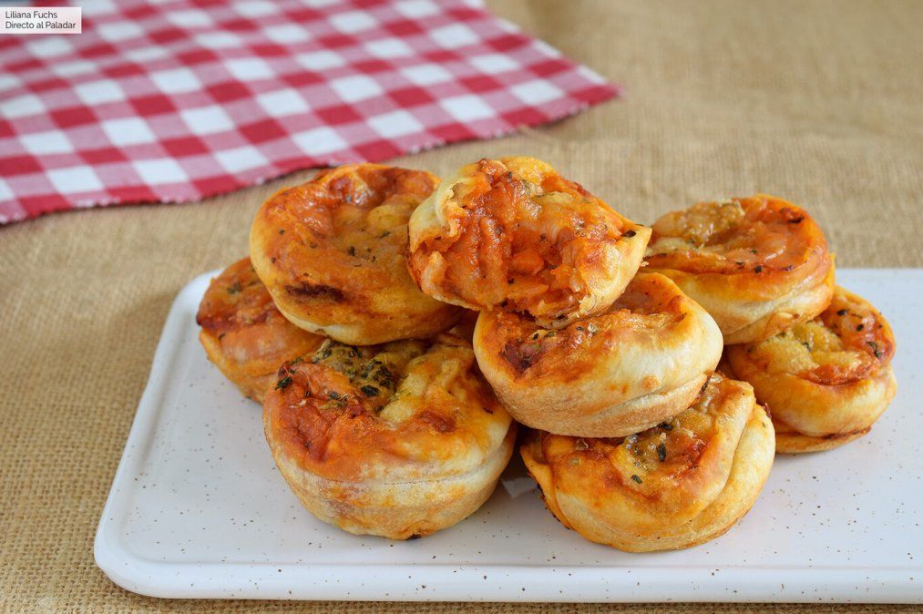 Cómo hacer tiernos bollitos de pizza