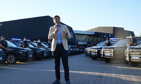 Maximiliano Pullaro habló sobre el presupuesto nacional durante un acto en Rosario. Maximiliano Pullaro habló sobre el presupuesto nacional durante un acto en Rosario.