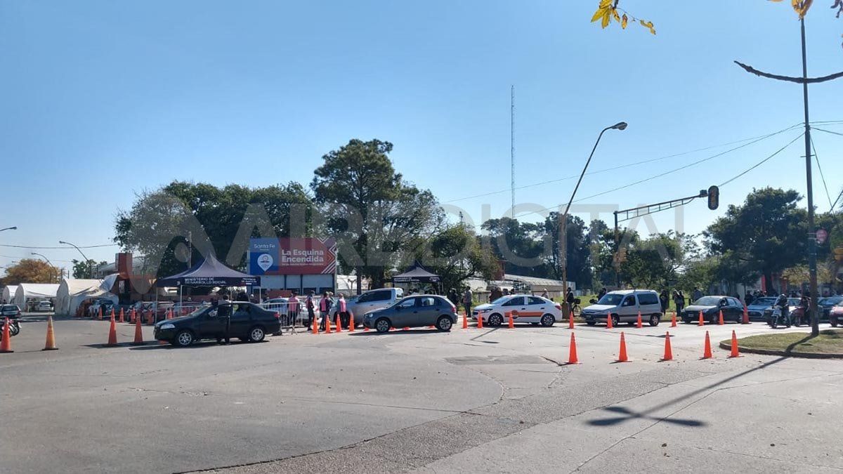 La vacunación en Santa Fe estuvo suspendida una semana.