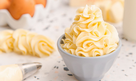 Receta de buttercream. Receta de buttercream.
