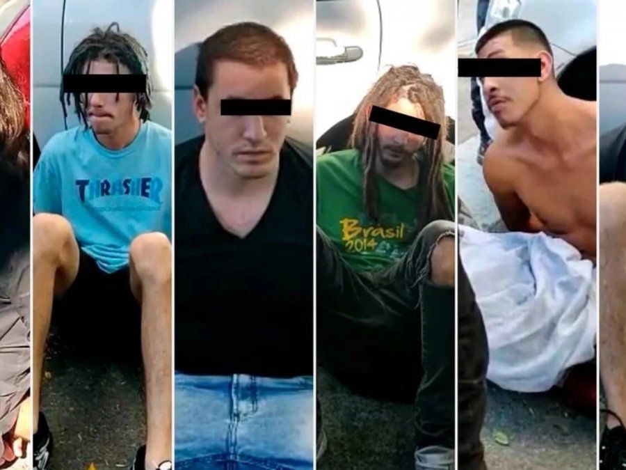 Voceros judiciales indicaron que Ángel Pascual Ramos (23), Lautaro Dante Ciongo Pasotti (24), Franco Jesús Lykan (23), Ignacio Retondo (22) y Thomas Fabián Domínguez (21), esperan cupo para ir al Complejo Penitenciario Federal II de Marcos Paz, mientras que Steven Alexis Cuzzoni (19), por su edad, es el único que ya fue derivado a una unidad de jóvenes adultos ubicada en ese mismo penal.