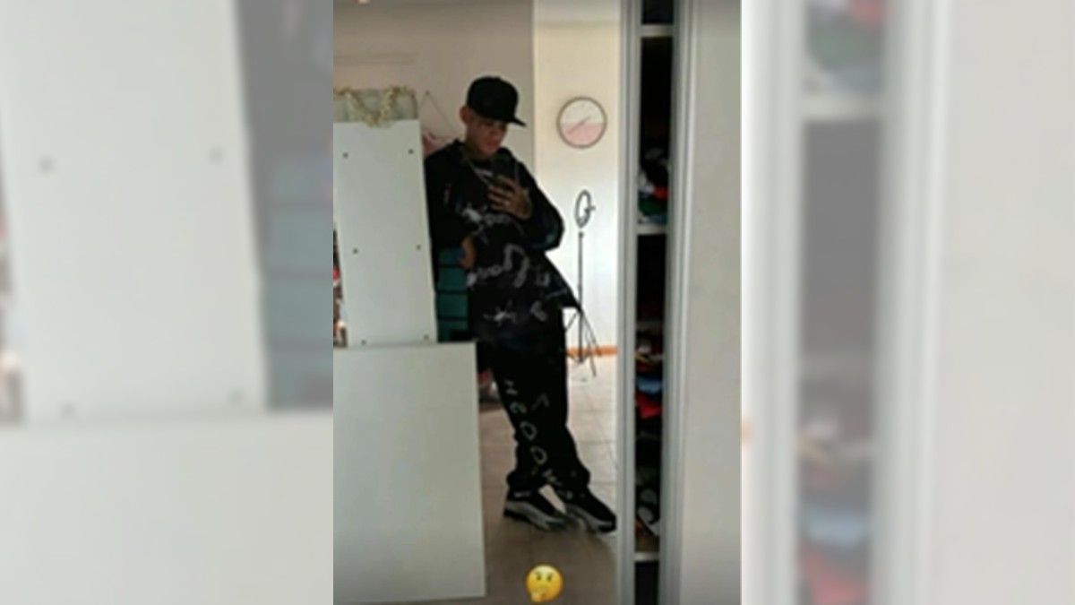 Luego de que iniciaran los rumores, Tamara Báez subió esta foto del cantante a su cuenta de Instagram.