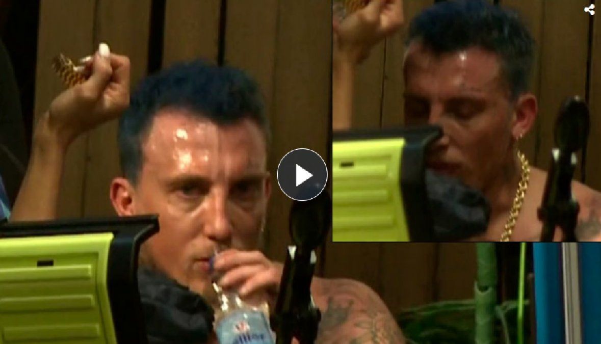 Fuertes imágenes de la descompensación del Polaco en La Academia