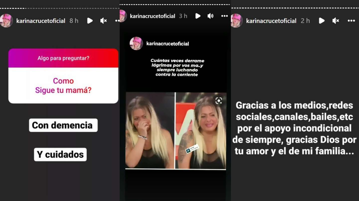 La hija de L&iacute;a Crucet se defendi&oacute; en su cuenta de Instagram.