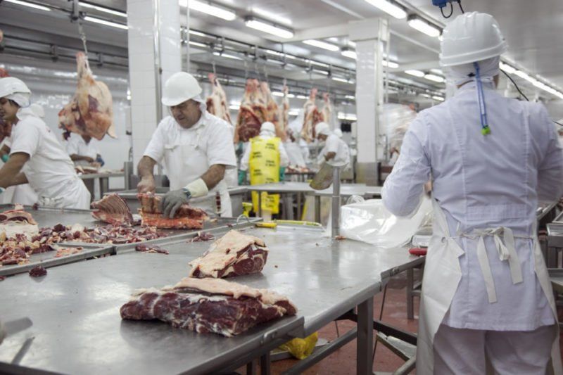 El 72% de la carne fue distribuida entre los 96 frigoríficos que se encuentran en la provincia de Buenos Aires.