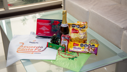 Acuerdo Santa Fe sumó la canasta navideña y el arbolito: cuánto costarán y hasta cuándo se pueden conseguir