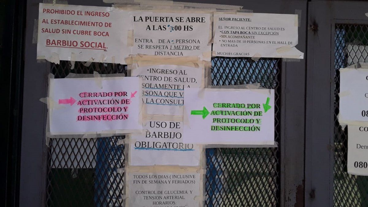El centro de salud es clave para los vecinos del barrio porque es el único que esta abierto las 24 horas.