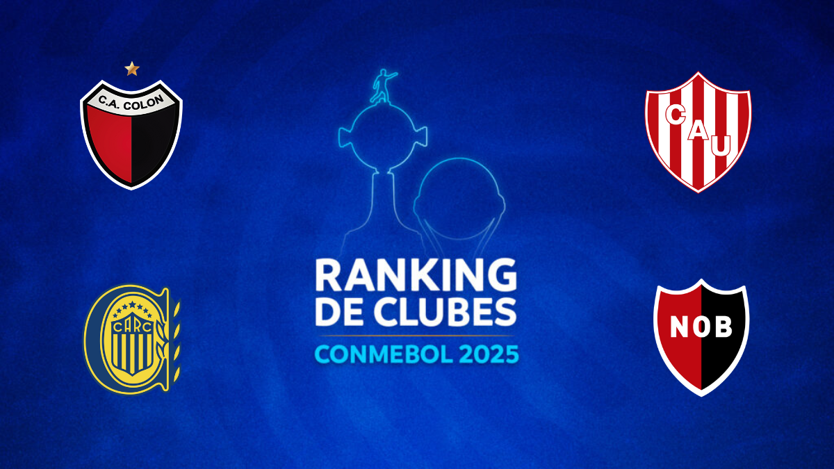 Conmebol dio a conocer el ranking de clubes: ¿qué puestos ocupan Colón