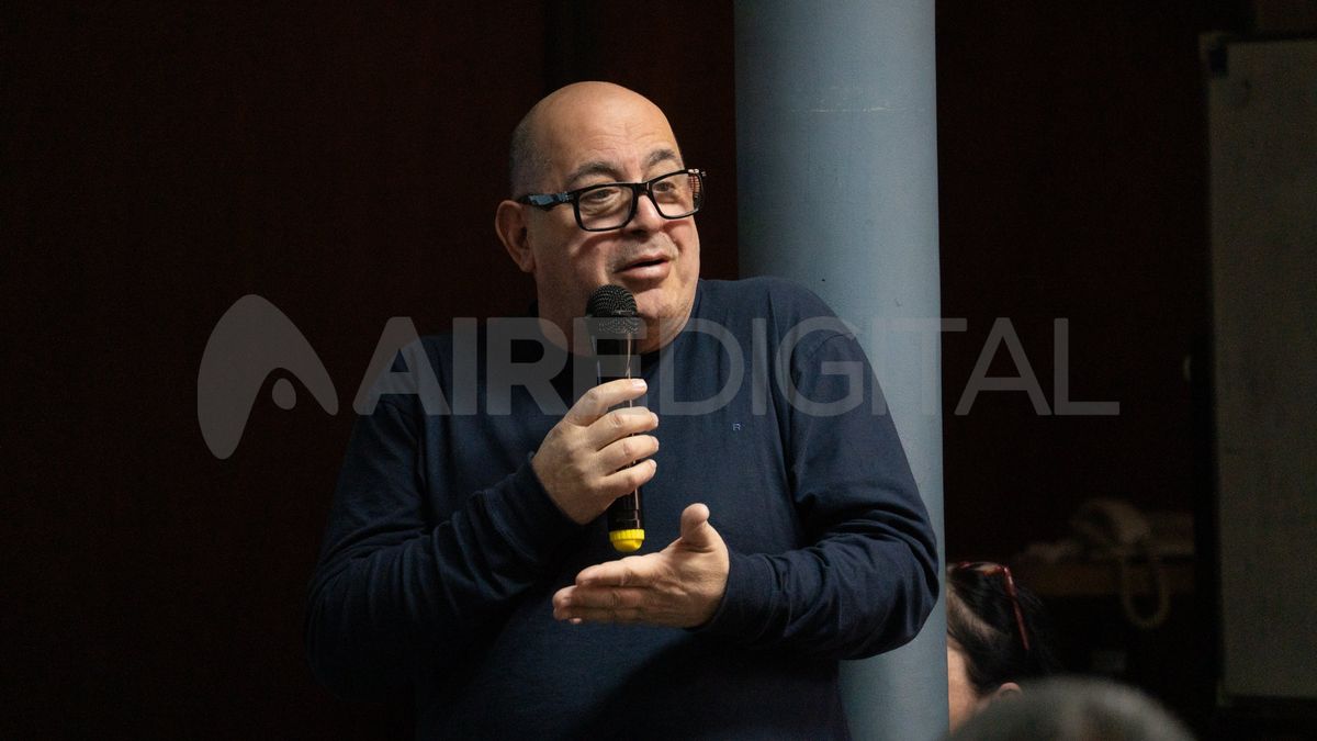 El neurólogo infantil Francisco Astorino en la presentación de los talleres que se realizó en el Hospital de Niños El neurólogo infantil Francisco Astorino en la presentación de los talleres que se realizó en el Hospital de Niños