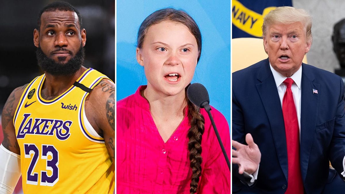Otras personalidades reconocidas por Times fueron LeBron James, Greta Thunberg y Donald Trump.