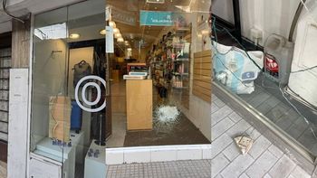 Detuvieron a un hombre dos veces en 72 horas por romper vidrieras en el microcentro
