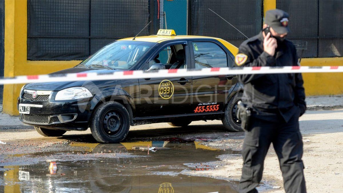 El taxista fue asesinado en Cavia y Larrechea