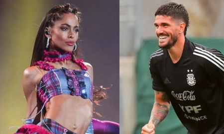 Rodrigo de Paul recibió un comentario de Tini Stoessel en medio del partido de la Selección Rodrigo de Paul recibió un comentario de Tini Stoessel en medio del partido de la Selección