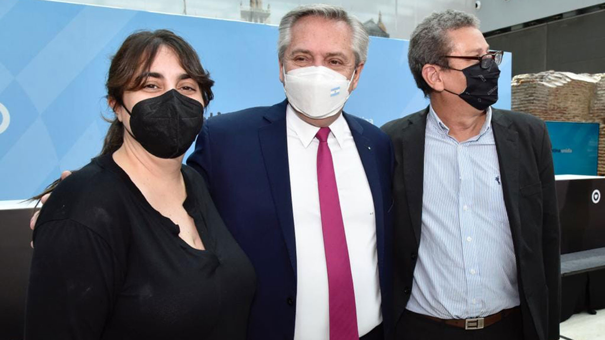 La ministra de Salud de Chaco se encontraba en un acto con Jorge Capitanich y Alberto Fernández.