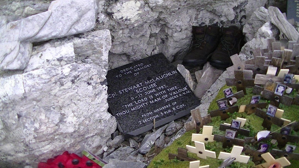 Las huellas que quedaron en Malvinas por la guerra