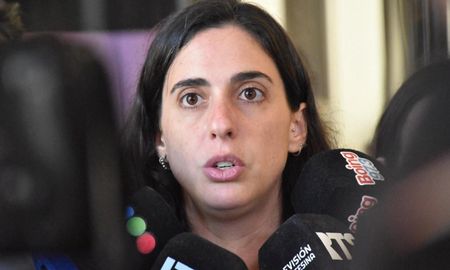 Lucia Masneri, la funcionaria del Ministerio de Seguridad que evitó preguntas de AIRE.&nbsp;