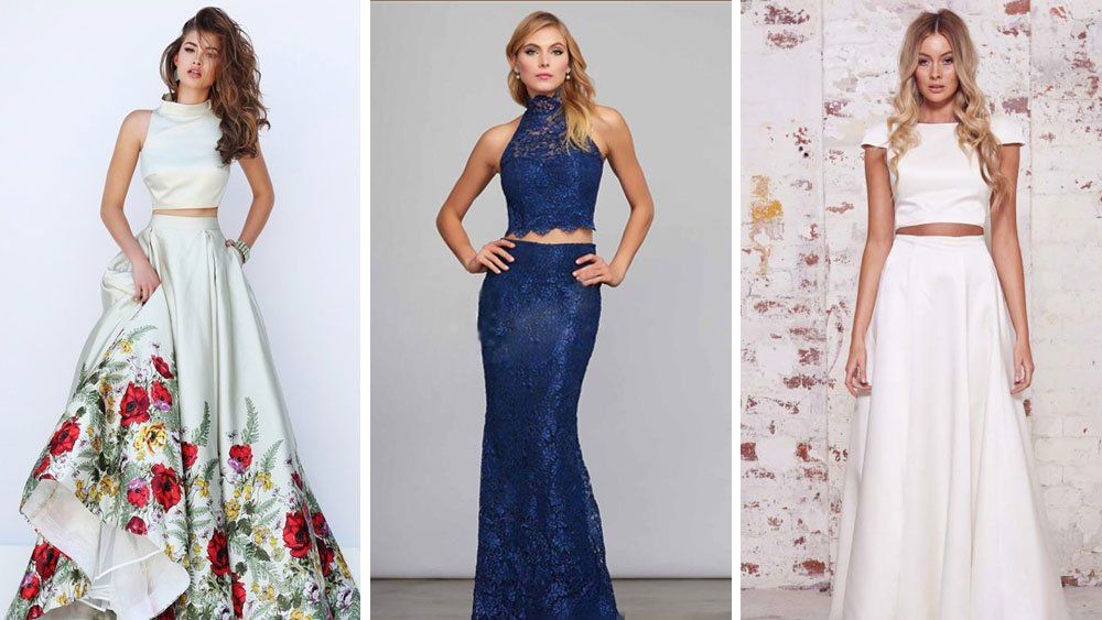 Vestidos de dos piezas que mueren por ir a tu graduación