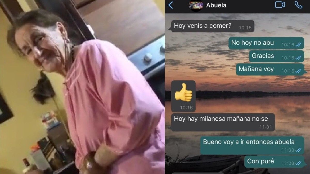 Los internautas cuestionaron cómo iba a rechazar una invitación de su abuela.&nbsp;