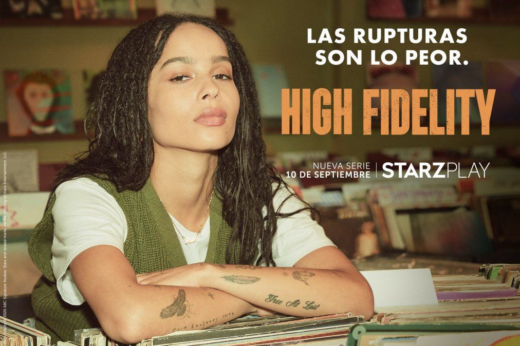 High Fidelity protagonizada por Zo&euml; Kravitz se estrenar&aacute; en STARZPLAY en latinoam&eacute;rica y territorios europeos selectos