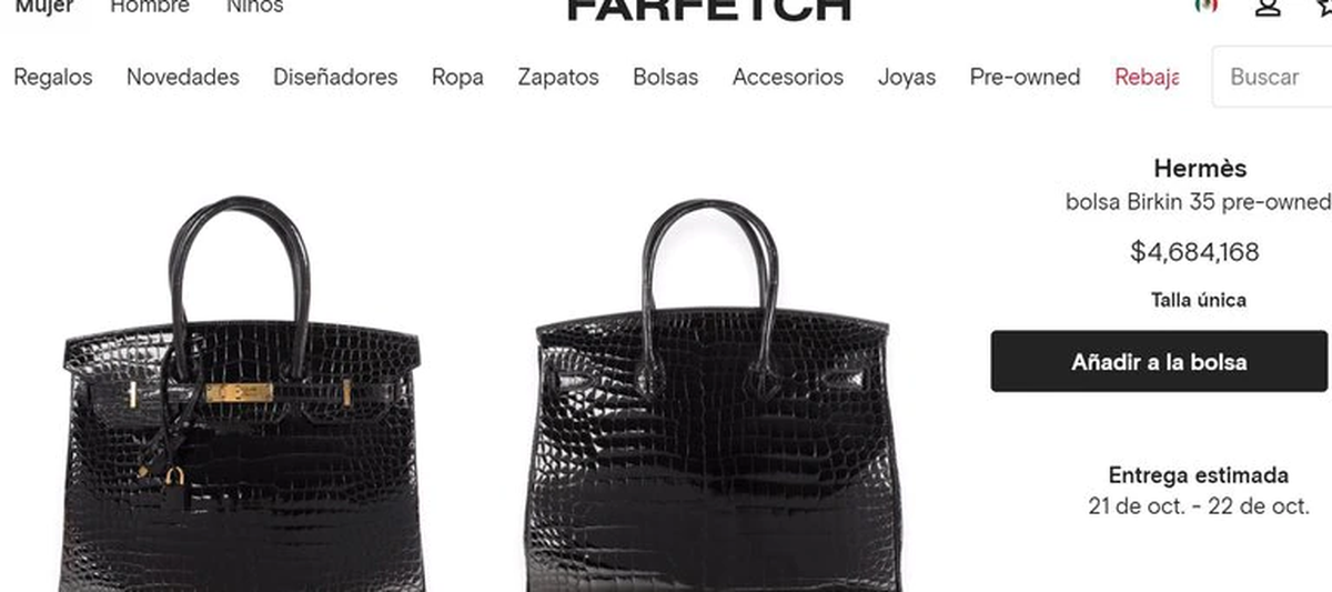 El bolso que In&eacute;s G&oacute;mez Mont le regal&oacute; a Galilea Montijo.