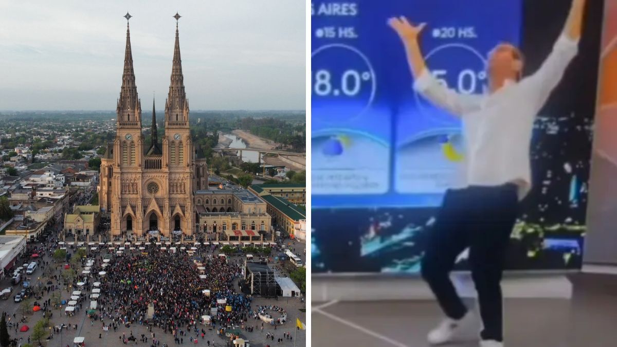 Las declaraciones generaron sorpresa entre los peregrinos.