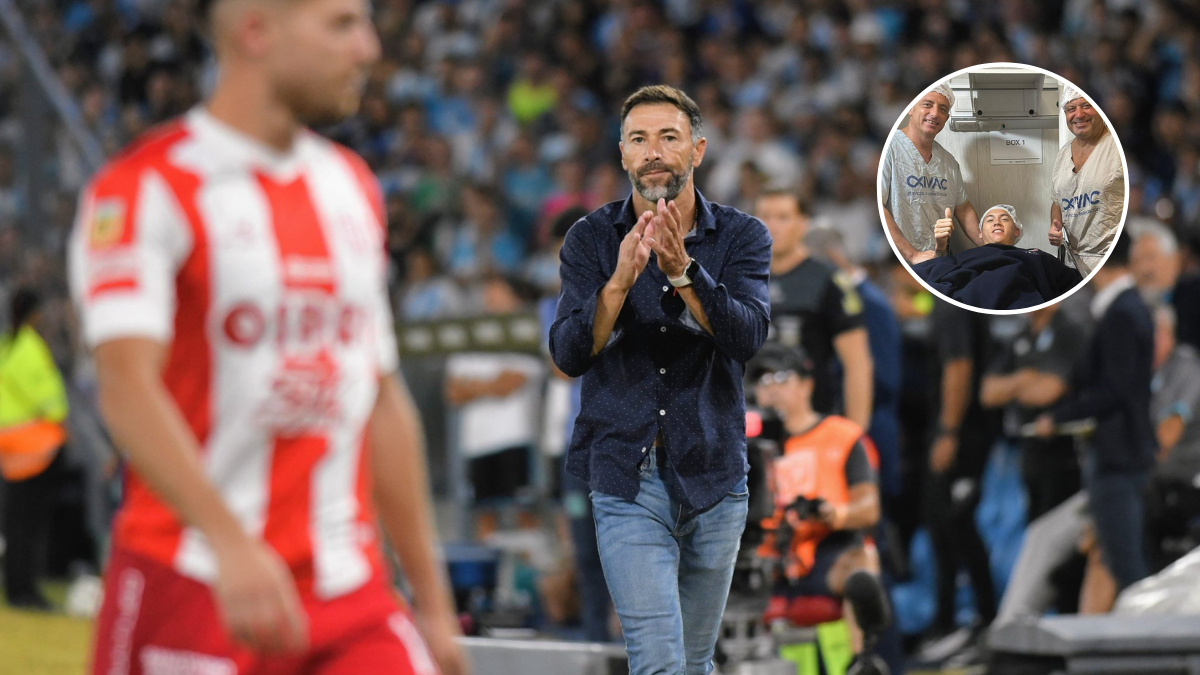 La buena noticia que dio a conocer Unión y le gustó al Kily González: operaron con éxito a Del Blanco.