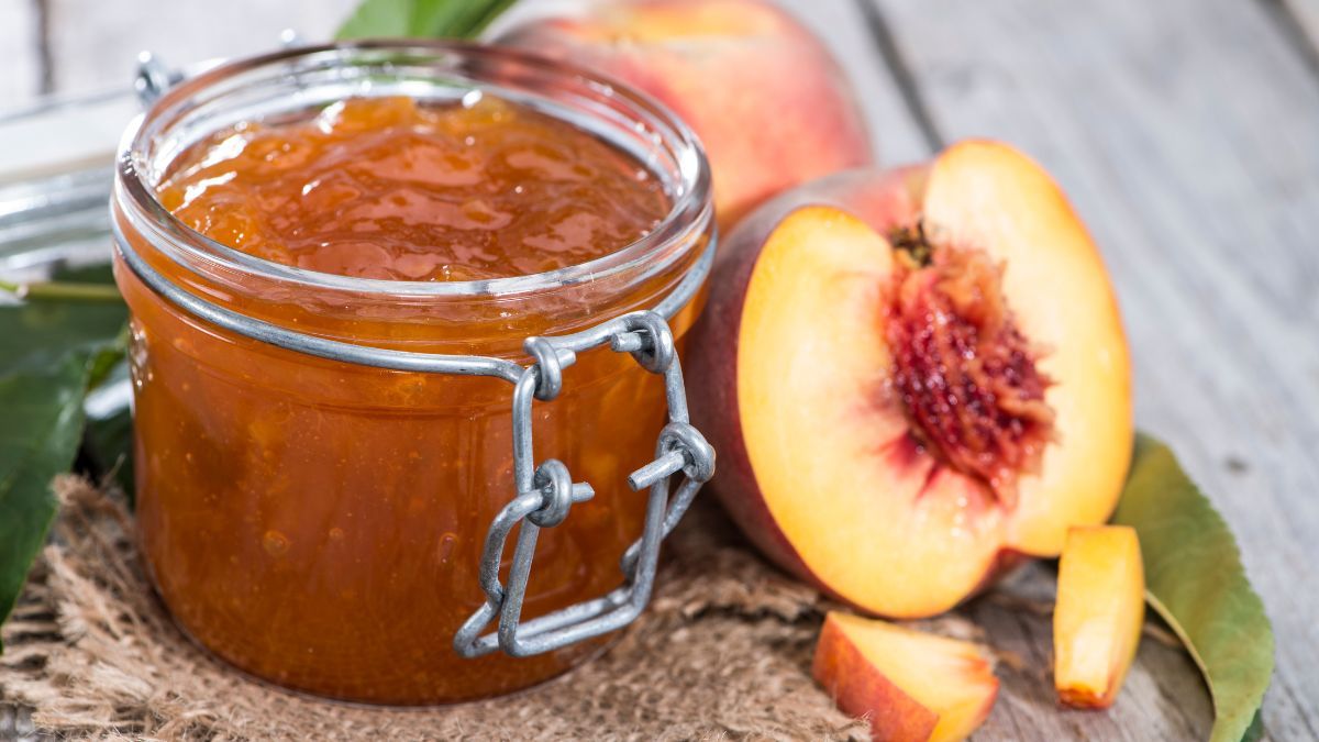 Esta mermelada casera de durazno es una opción fresca, natural y saludable. Esta mermelada casera de durazno es una opción fresca, natural y saludable.