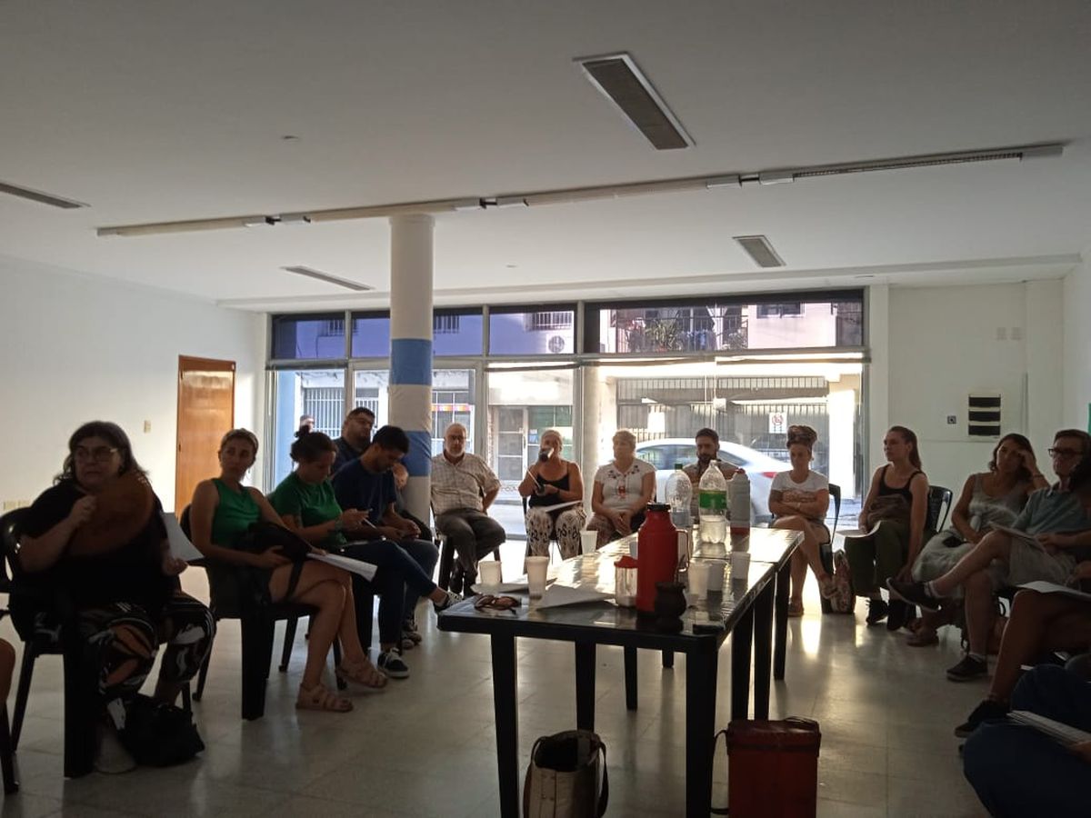 Encuentro de la comisión de salud de la Multisectorial Santa Fe.